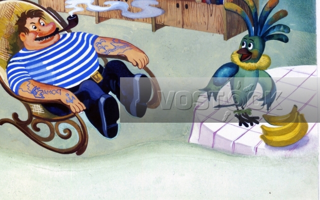 Боцман и попугай (1982)